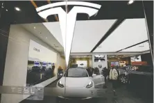  ?? REUTERS FILE ?? Tesla will deploy a software fix to more than 1.1 million vehicles produced in Shanghai from January 2019 to April this year.