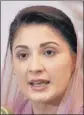  ?? REUTERS ?? Maryam Nawaz, daughter of ex-PM Nawaz Sharif