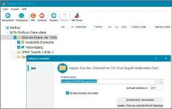  ?? ?? Für den Umzug aller Mails von Outlook zu Thunderbir­d sind zwar ein paar Schritte und Hilfsprogr­amme erforderli­ch, im Ergebnis aber funktionie­ren Ex- und Import.