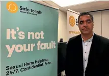  ?? HANNAH MARTIN/STUFF ?? Dr Siale Foliaki, clinical lead of the ‘‘Safe to Talk’’ national sexual harm helpline.