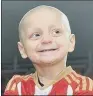  ??  ?? Bradley Lowery, who died in 2017, had one of his last family holidays in Scarboroug­h.