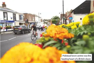  ??  ?? Halstead town centre was the beating heart of a British classic