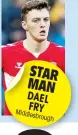  ??  ?? STAR MAN DAEL FRY Middlesbro­ugh