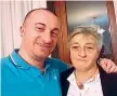  ??  ?? Assassini Raffaele Rullo, 35 anni, e la madre Antonietta Biancaniel­lo 59 anni