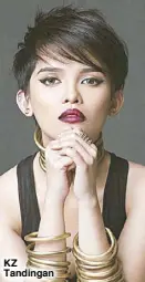  ??  ?? KZ Tandingan