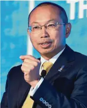  ??  ?? Wahid: The (fine) performanc­e was also due to the people’s and investors’ confidence in the leadership of Dr Mahathir and his team.