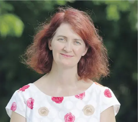  ?? DAVE CHIDLEY/ THE CANADIAN PRESS ?? Award-winning author Emma Donoghue’s The Wonder is one of six books to make the Giller Prize short list. The fictional story was inspired by cases of young girls who survived without food for long periods.