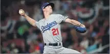  ?? John Bazemore Associated Press ?? WALKER BUEHLER could start Game 2 of the NLCS, but the Dodgers have not announced the rotation past the opener.