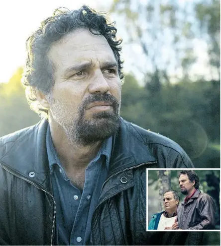  ?? Photograph­s by Atsushi Nishijima HBO ?? “I KNOW THIS MUCH IS TRUE” star Mark Ruffalo on the set of the limited series and in his dual roles as troubled twins (inset).