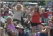  ?? DIGITAL FIRST MEDIA FILE PHOTO ?? Fans listen to the music of High Valley on the main stage at the 2018 Citadel Country Spirit USA Festival at Ludwig’s Corner show grounds in August.