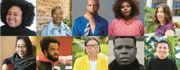  ?? COURTESY PHOTOS ?? The Field Foundation’s 2022 Leaders for a New Chicago award winners. Top row from left: Tanya Watkins, Trina Reynolds-Tyler, Kevin Iega Jeff, Scheheraza­de Tillet, Emily Blum. Bottom row from left: Irene Romulo, Dixon Romeo, Dorene Wiese, avery young, and Antonio Gutierrez.