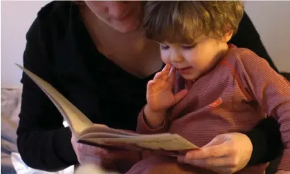  ?? Photograph: PhotoAlto/Alamy ?? ‘My son is doing this thing at the moment where he has started kissing his favourite characters in the books we read. Every time he does it I feel a soaring happiness.’ (Picture posed by models)