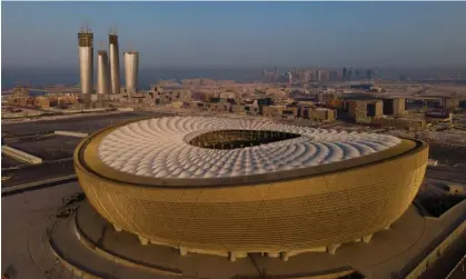  ?? ?? Doha’s Lusail Stadium, one of the 2022 World Cup venues, pictured this month. Photograph: David Ramos/Getty Images