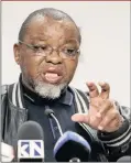  ?? PICTURE: SIMPHIWE MBOKAZI ?? ANGERED: ANC secretary-general Gwede Mantashe