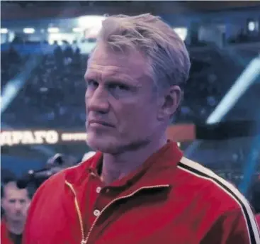  ?? METRO-GOLDWYN-MAYER STUDIOS INC. ?? In Creed II, Dolph Lundren’s Ivan Drago is living in squalor after his loss to Rocky Balboa in an exhibition. He is raising his son Viktor to be a boxer.