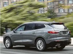  ??  ?? Prices for 2018 begin at $39,995 (plus $995 freight) for the base front-wheel-drive Enclave 1SV model, and top out at $55,800 for the all-wheel-drive Avenir model, which is a new, premium sub-brand for Buick.