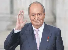  ?? FOTO: JUAN CARLOS HIDALGO ?? Ein neuer Skandal braut sich um den ehemaligen spanischen König Juan Carlos zusammen.