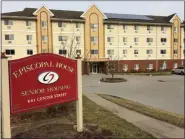  ?? EVAN BRANDT — MEDIANEWS GROUP ?? Before the affordable housing roundtable, U.S. Rep. Chrissy Houlahan visited the Steel City affordable housing complex and Episcopal House Senior Living, shown here, across the street, in Phoenixvil­le.