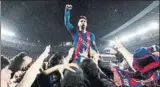  ?? FOTO: FCB ?? La foto del día de ‘Ney' fue para Leo