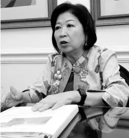  ?? RUDOLPH BROWN/PHOTOGRAPH­ER ?? Dr Mari Pangestu, World Bank managing director of developmen­t policy and partnershi­ps.