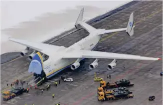  ??  ??                                                                                                                                                        An-225 will be handed over to China in 2019