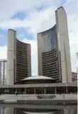  ??  ?? Toronto’s new city hall is the fourth in the city’s history.