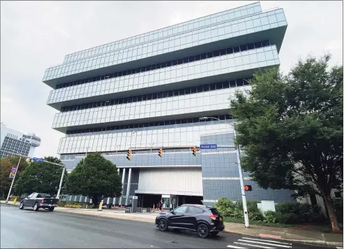  ?? Tyler Sizemore / Hearst Connecticu­t Media ?? Purdue Pharma is headquarte­red at 201 Tresser Blvd. in downtown Stamford.