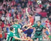  ?? AFP ?? Action during Atletico Madrid's match against Real Betis.