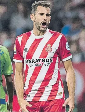  ?? FOTO: PUNTÍ ?? Stuani,sinónimo de gol en Girona Ha marcado 6 goles en las 7 jornadas disputadas GIRONA