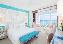  ??  ?? The Margaritav­ille Hollywood Beach Resort has 349 rooms with deluxe coastal decor.