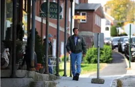  ??  ?? Joe Sestak is the Democratic candidate for president that you’ve never heard of. Photograph: Mark Lorenz/The Guardian