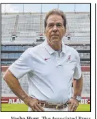  ?? The Associated Press ?? Power Five football schools such as Alabama, coached by Nick Saban, don’t need to play Group of Five schools, and Group of Five schools know it.