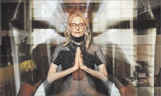  ?? Genaro Molina Los Angeles Times ?? “WRITING the songs is never, ever depressing for me. I don’t think you can write from a position of depression, anyway,” Aimee Mann says of her latest record.