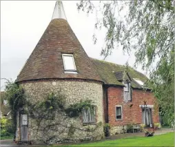  ??  ?? Filming will take place in the old oasthouse at Elvey Farm Country Hotel