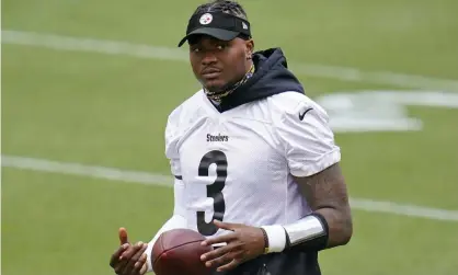  ?? ?? Dwayne Haskins was a member of the Pittsburgh Steelers at the time of his death. Photograph: Gene J Puskar/AP