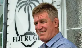  ?? Fiji Airways Flying Fijians coach John McKee. ??