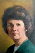  ?? O’REGAN/COX FAMILY ?? A family painting of Katherine O’Regan, who succumbed to breast cancer recently.