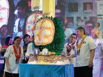  ??  ?? OPENING of Davao Culinary Cup 2019 at SM City