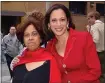 ?? COURTESY OF KAMALA HARRIS ?? Kamala Harris, right, and her mom, Shyamala Gopalan, attend a Chinese New Year event in 2007.
