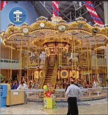  ??  ?? Scene75 wasn’t just rebuilding from the Memorial Day 2019 tornadoes, it was going to unveil this year spring a two-story carousel, indoor spin coaster and an additional event space.