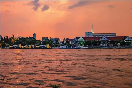  ?? Photo: Contribute­d ?? LIFE OF CITY: There’s so much to see on a trip along Chao Phraya River, or “the River of Kings”, in Bangkok, Thailand.