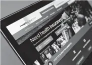  ?? Alex Brandon / Associated Press ?? Premiums for most health plans offered through the Affordable Care Act are declining in Houston.