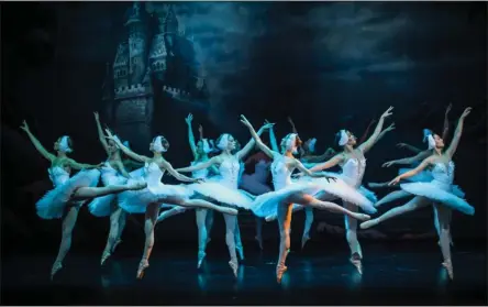  ?? ?? Swan Lake is one of two shows to be performed at the Gaiety by Crown Ballet