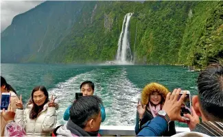  ?? ?? Overcrowdi­ng and environmen­tal and infrastruc­ture pressures in New Zealand’s fragile landscapes prompted calls to rethink tourism post-Covid.