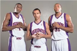  ?? AZCENTRAL SPORTS ?? Amare Stoudemire, Steve Nash and Shawn Marion are among the best first-round picks in Suns history.