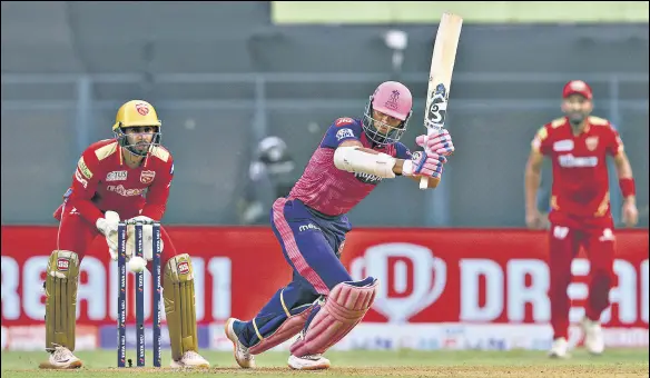  ?? ?? Yashasvi Jaiswal was adjudged Player of the Match after scoring 68 off 41 balls against Punjab Kings at the Wankhede Stadium on Saturday.