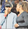  ??  ?? Naomi Osaka The champion broke down in tears on court after Williams blew her top. Osaka said it “wasn’t the happiest memory” but recovered to win this year’s Australian Open.