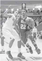  ?? Thomas B. Shea ?? Rice junior guard Marcus Jackson, right, is expected to play a key role this season after averaging 14.5 points as a sophomore for the Owls.