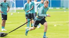  ?? FOTO: DPA ?? Timo Werner beim Training der Nationalma­nnschaft.