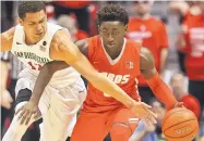  ??  ?? March: San Diego State routs Lobos in the Pit